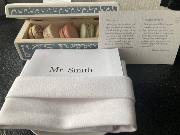 Andaz Mexico City Condesa macarons Andaz Mexico City Condesa macarons