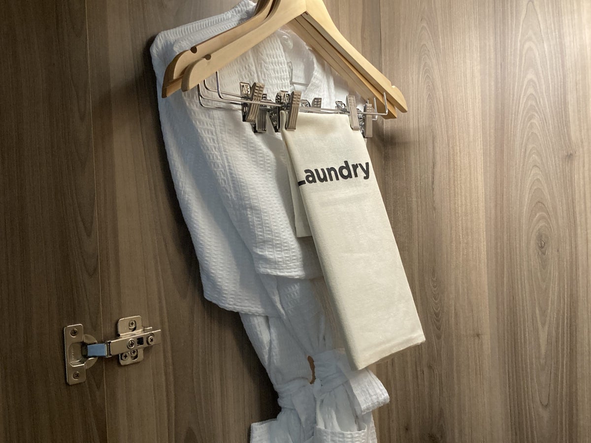 Andaz Mexico City Condesa robes and laundry bag