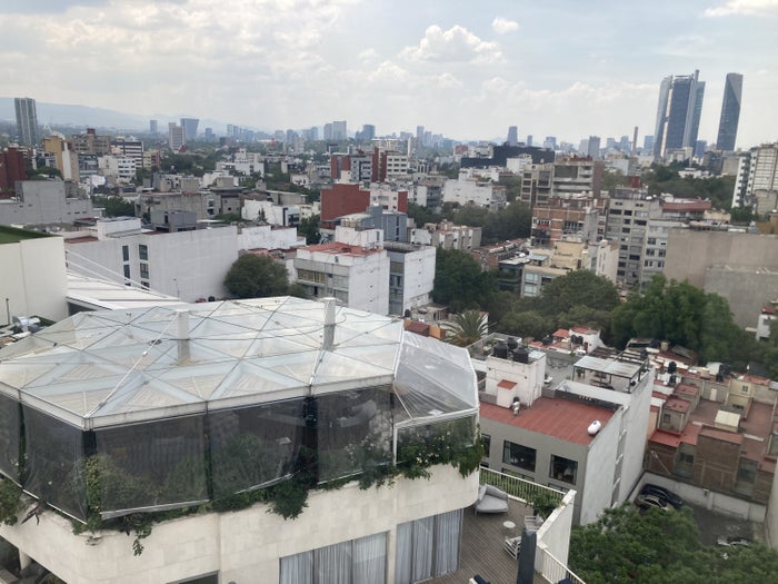 Andaz Mexico City Condesa city skyline view from room Andaz Mexico City Condesa city skyline view from room