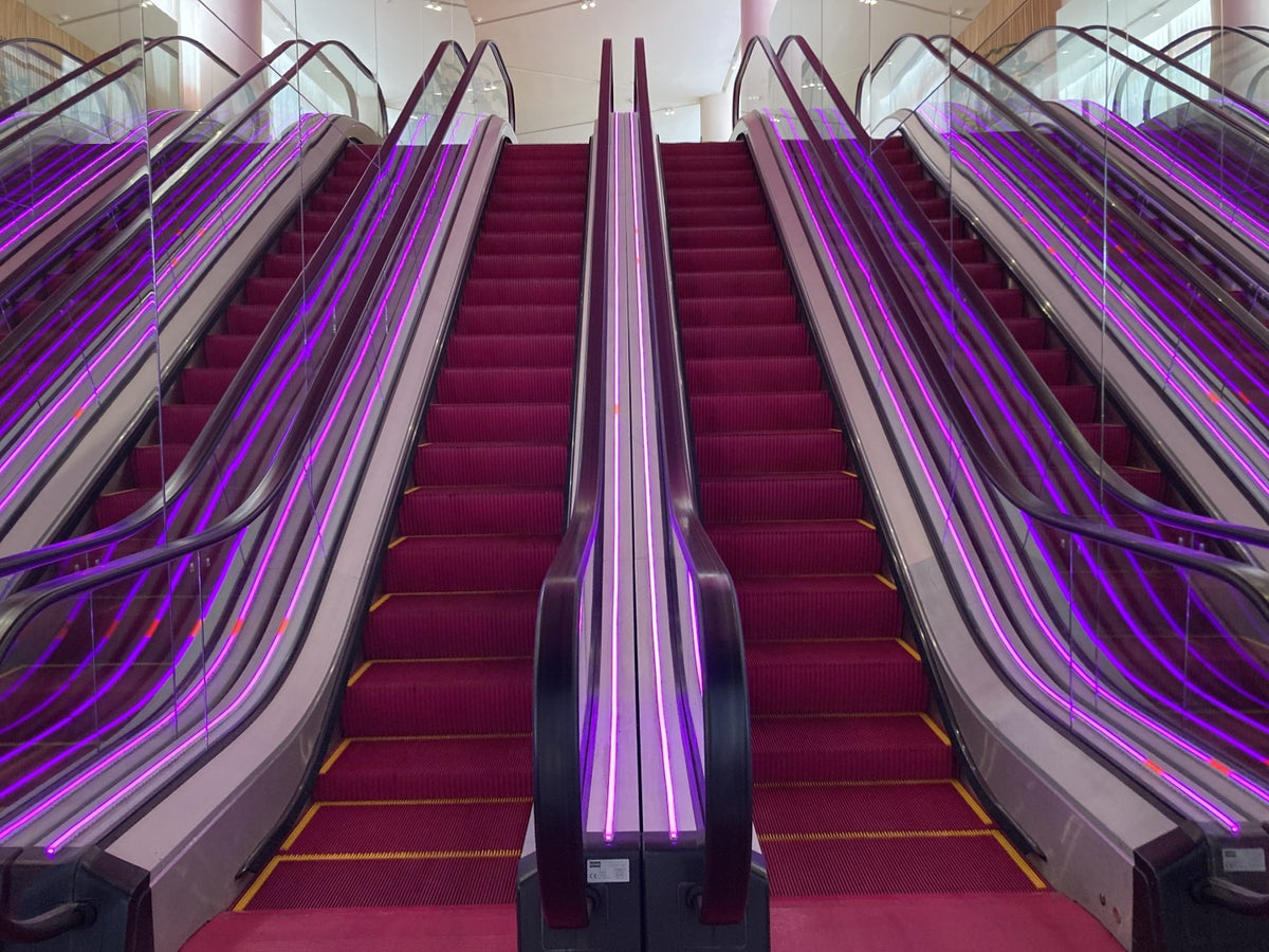 Andaz Mexico City Condesa lobby escalators