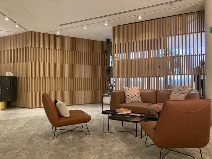 Andaz Mexico City Condesa reception seating area Andaz Mexico City Condesa reception seating area
