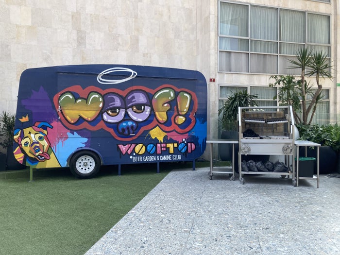 Andaz Mexico City Condesa Wooftop food truck Andaz Mexico City Condesa Wooftop food truck