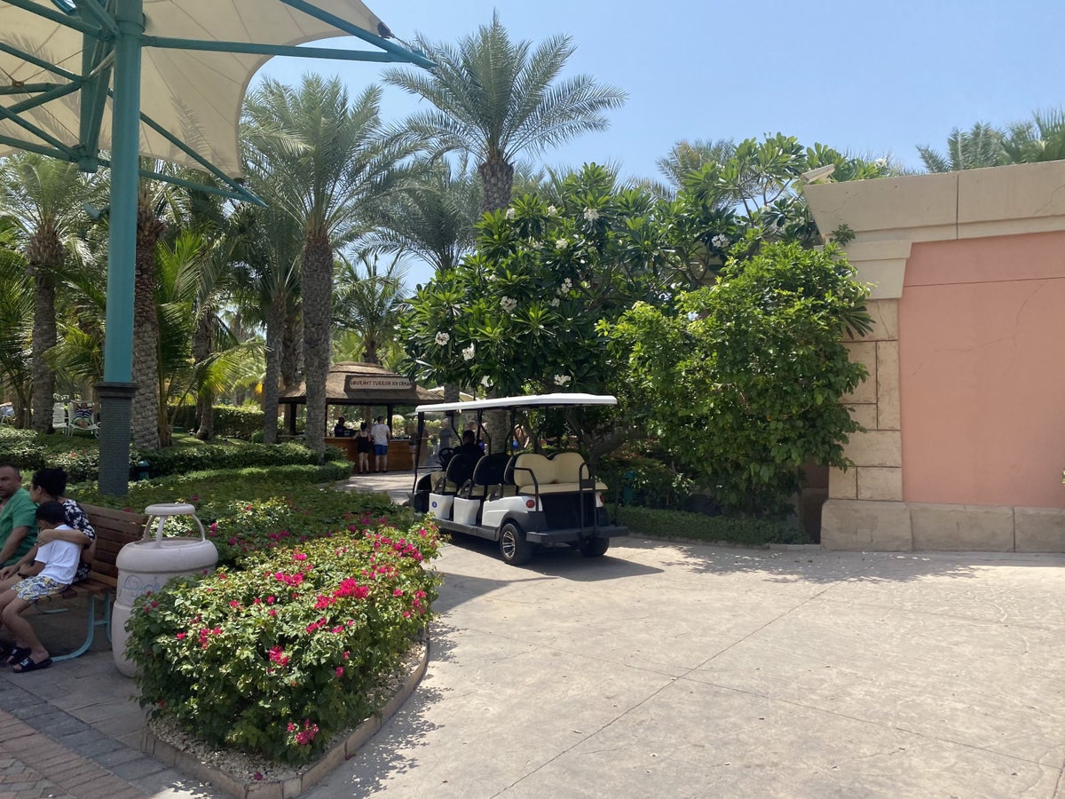 Atlantis Aquaventure Waterpark golf carts