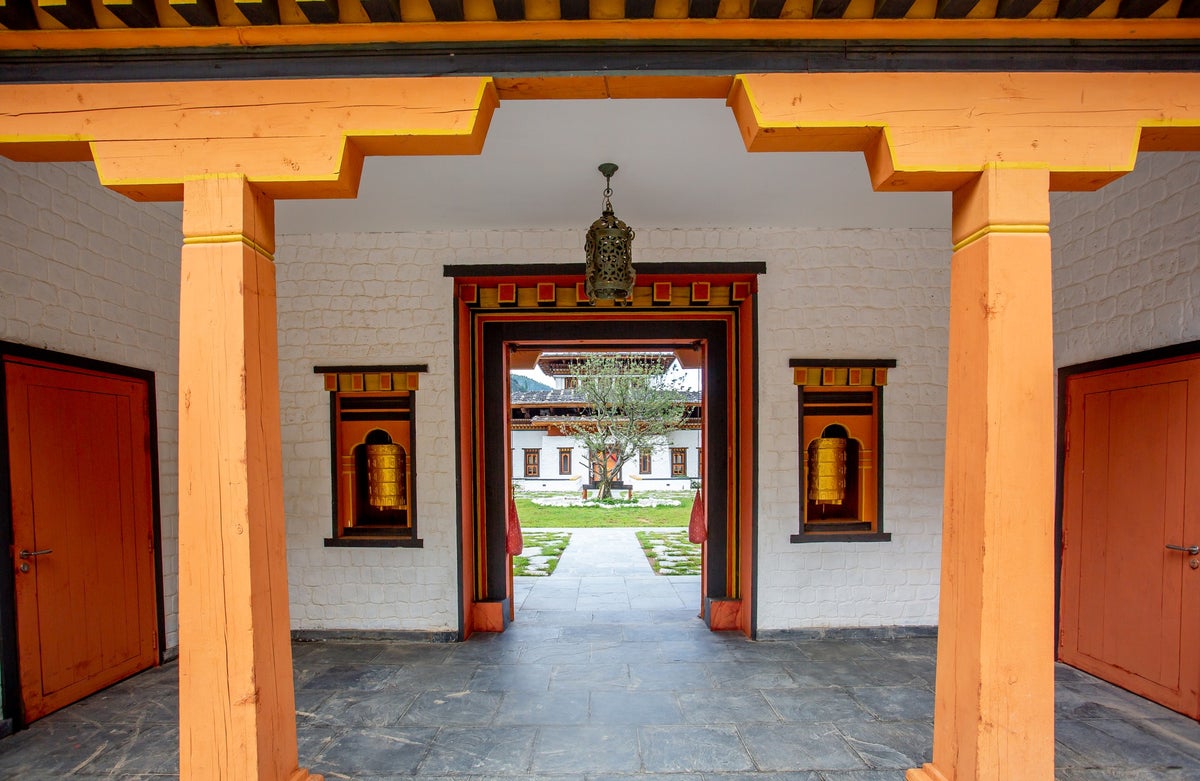 Bhutan Spirit Santucary entrance