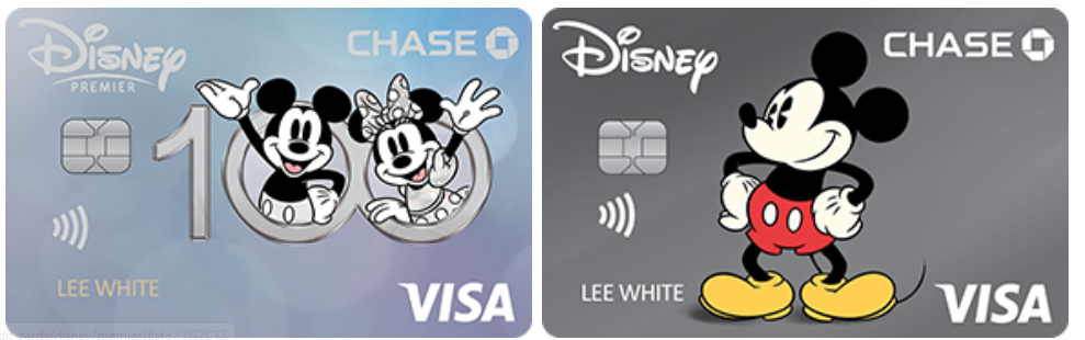 Chase Disney cards