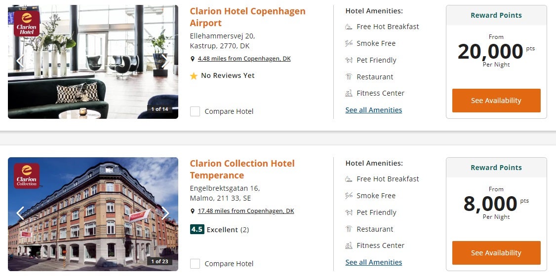 Clarion Hotel Copenhagen Airport Booking With Points