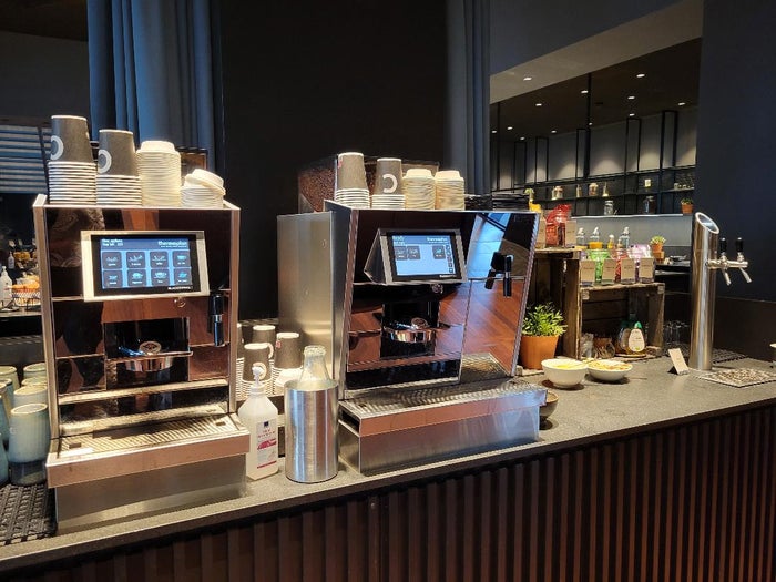 Clarion Hotel Copenhagen Airport Breakfast Coffee Station Clarion Hotel Copenhagen Airport Breakfast Coffee Station