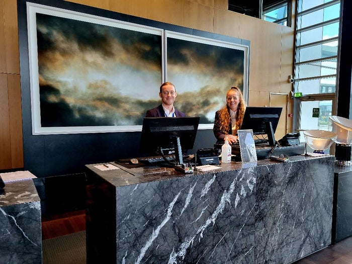Clarion Hotel Copenhagen Airport Reception Clarion Hotel Copenhagen Airport Reception