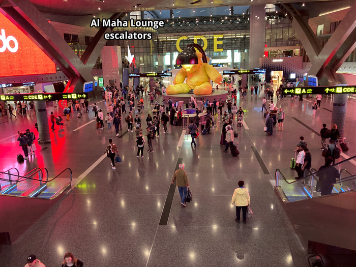 DOH airport Untitled Lamp Bear Al Maha Lounge DOH airport Untitled Lamp Bear Al Maha Lounge