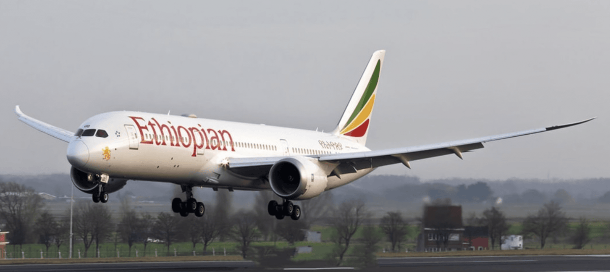 Ethiopian Airlines Touches Down in Atlanta from Addis Ababa