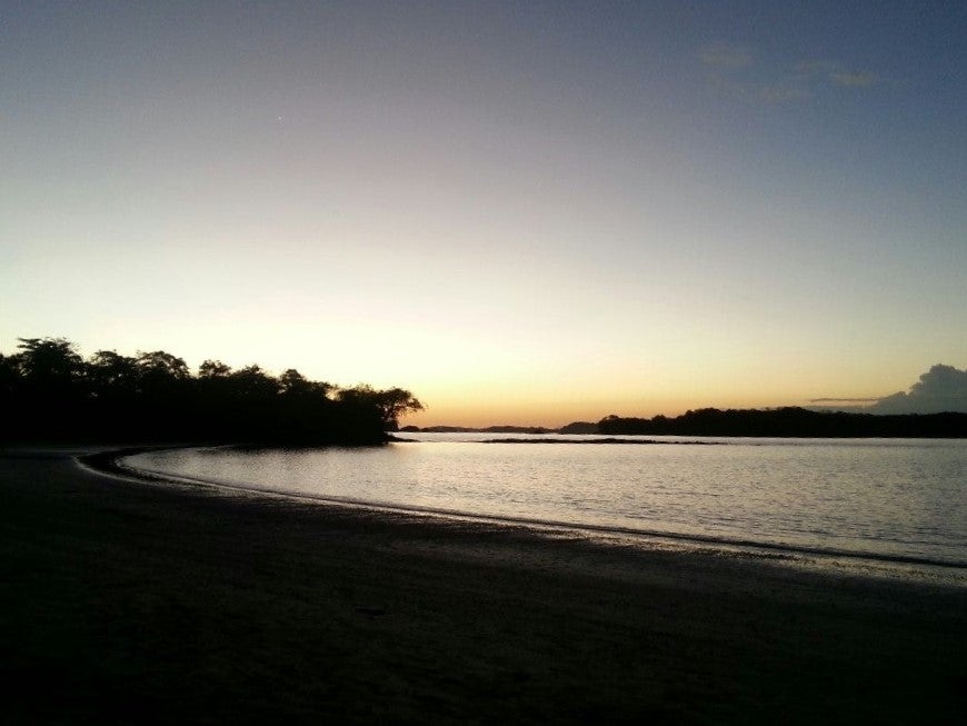 Gavilla Beach sunset
