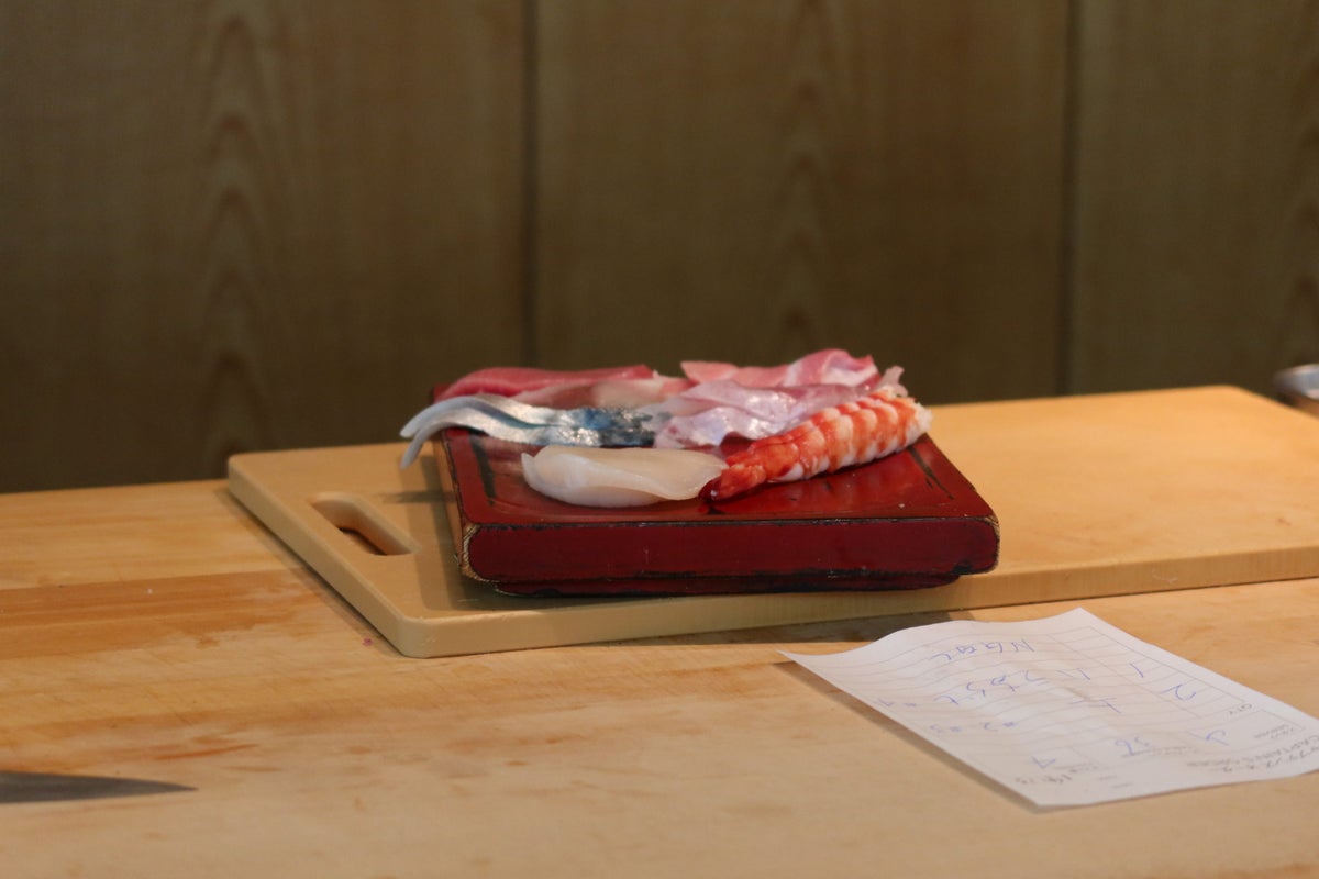 Grand Hyatt Tokyo Roku Roku Sushi Plate