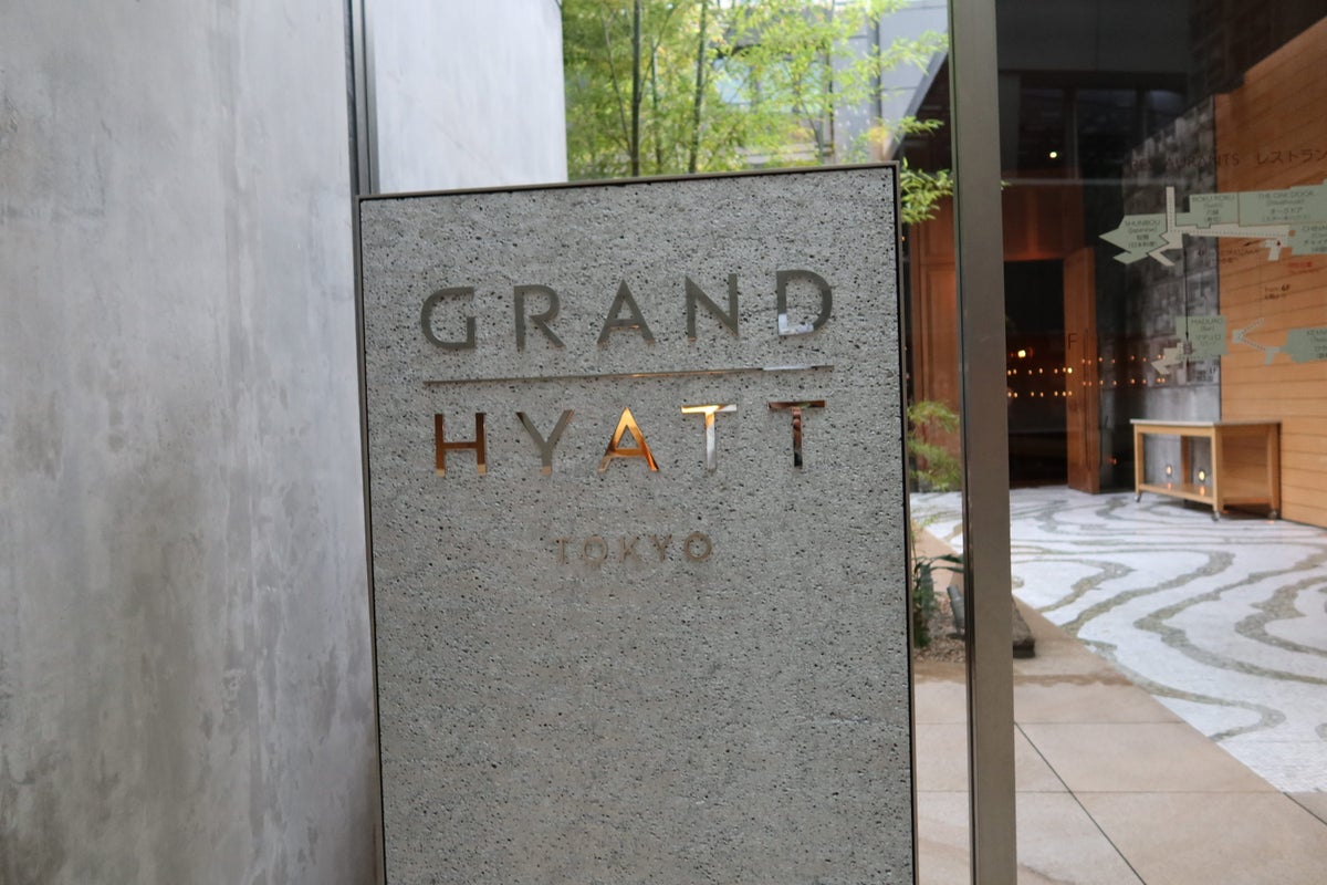 Grand Hyatt Tokyo Sign
