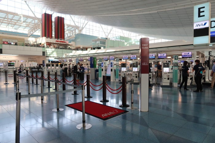 Haneda Airport ANA Check In Haneda Airport ANA Check In