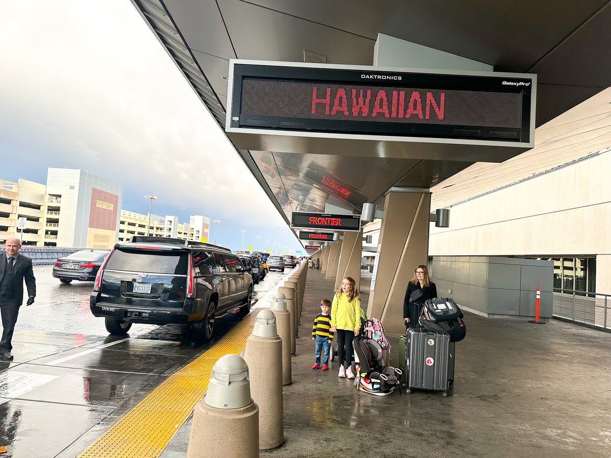 Hawaiian Airlines at Las Vegas LAS airport