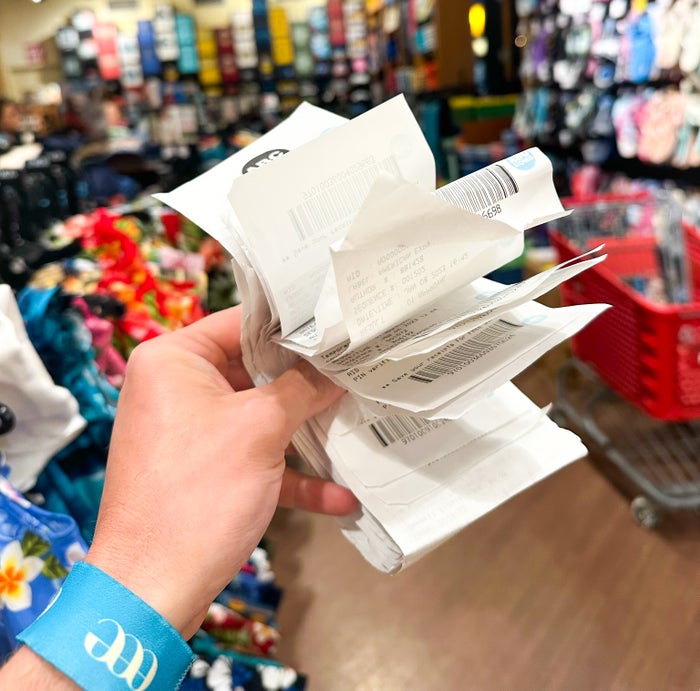 Hilton Hawaiian Village ABC Store receipts Hilton Hawaiian Village ABC Store receipts