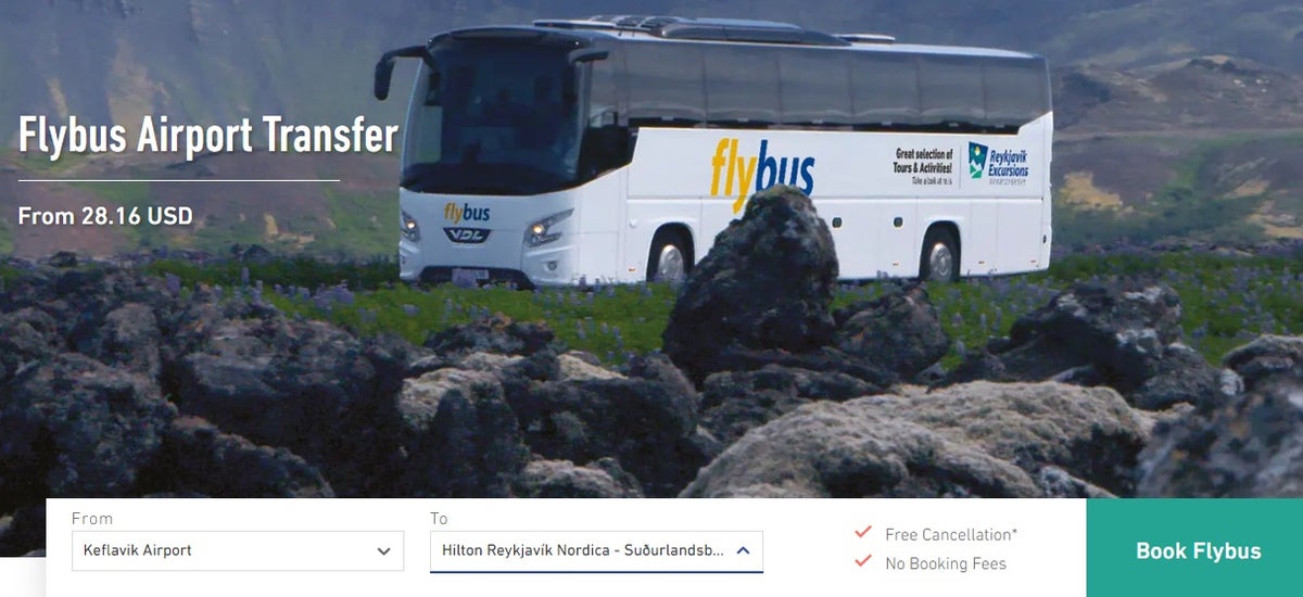 Hilton Reykjavik Nordica Flybus