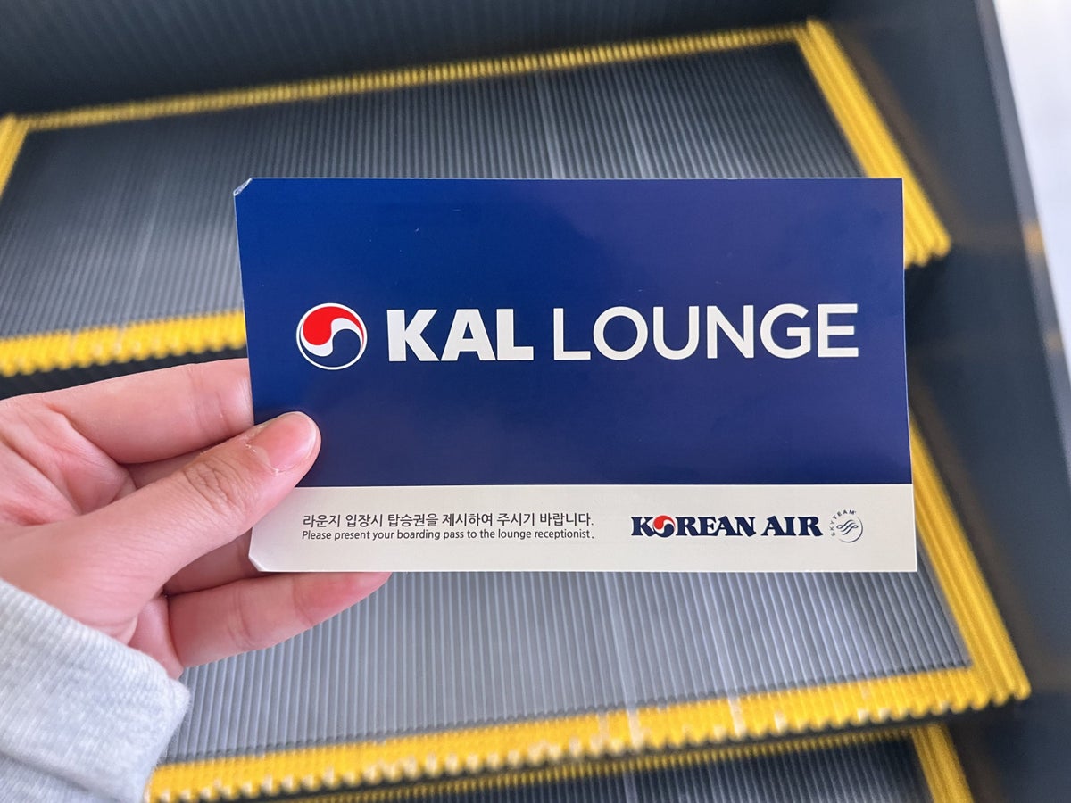 Korean Air A321neo Lounge Coupon