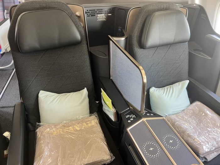 Korean Air business class Korean Air A321neo Prestige 2