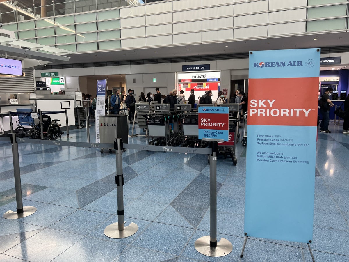 Korean Air A321neo Sky Priority Lane