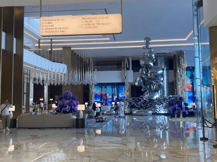 Lobby Atlantis Royal Lobby Atlantis Royal