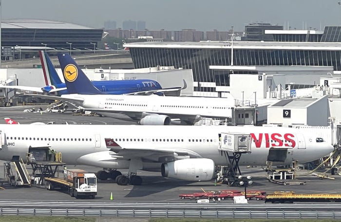 Lufthansa Group Aircraft at JFK Lufthansa Group Aircraft at JFK