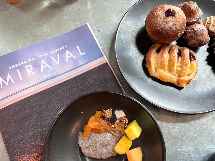 Miraval daily schedule and breakfast