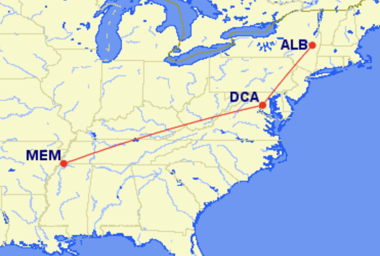 New Southwest Routes from DCA