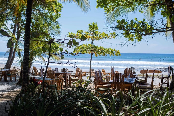 Pura Vida Adventures A charming restaurant on a Costa Rican beach