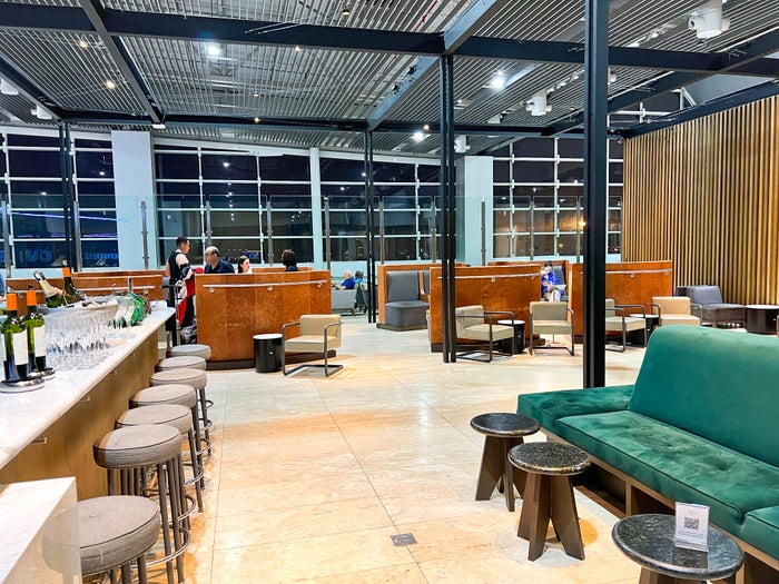 Seating at LATAM VIP Lounge GRU Seating at LATAM VIP Lounge GRU