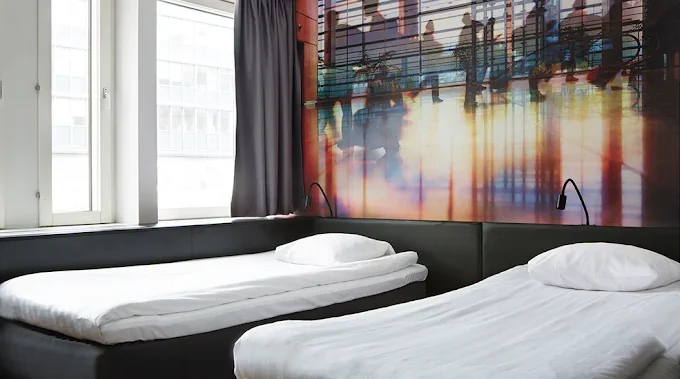 Superior room twin bed Comfort Hotel Xpress Stockholm Central