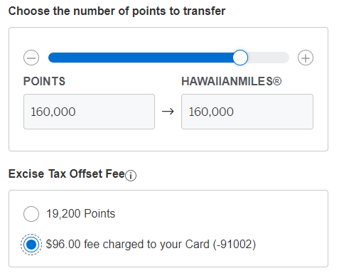 American Express excise tax