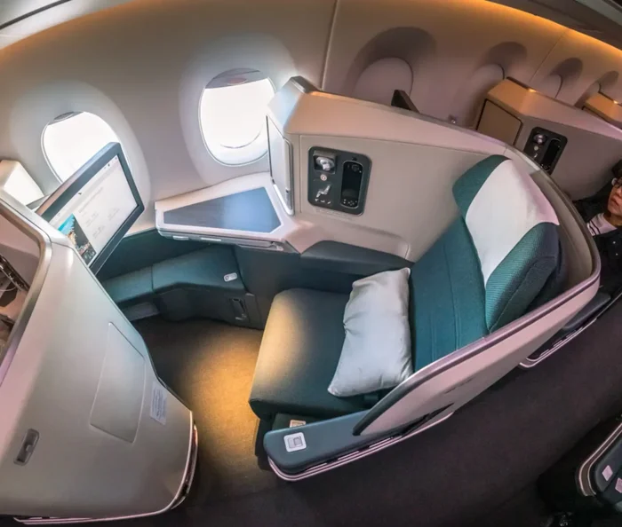 Cathay Pacific Airbus A350 Business Class Window Seat Cathay Pacific Airbus A350 Business Class Window Seat