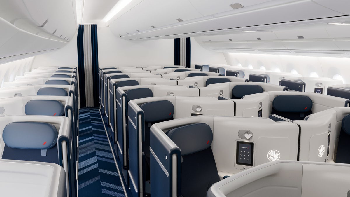 Air France’s Airbus A350s Will Be Delivered With New Cabins Starting in July