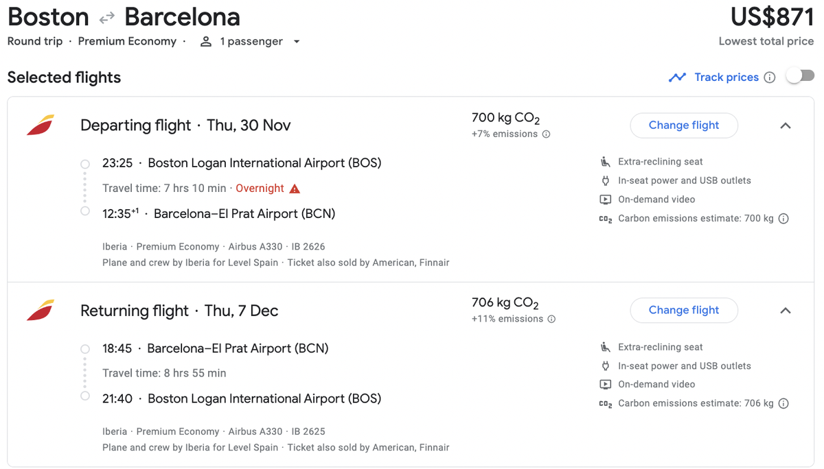 Boston to Barcelona from USD 871
