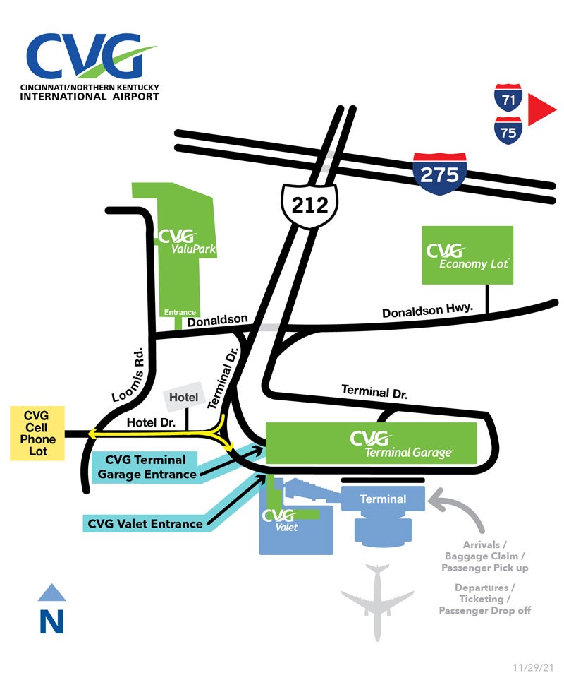 Cincinnati Northern Kentucky International Airport Parking