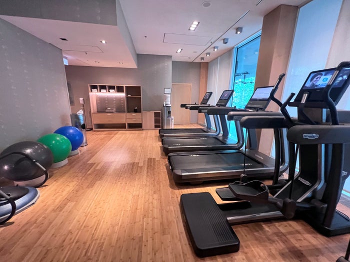 Gym at Park Hyatt Zurich Gym at Park Hyatt Zurich
