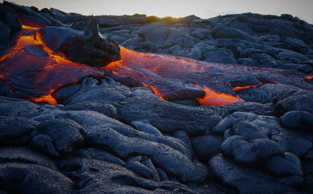 Hawaii Volcanoes National Park Lava