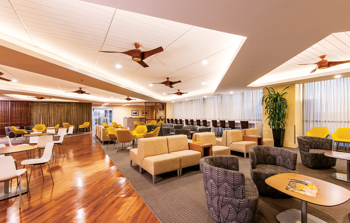 Hawaiian Airlines Plumeria Lounge HNL