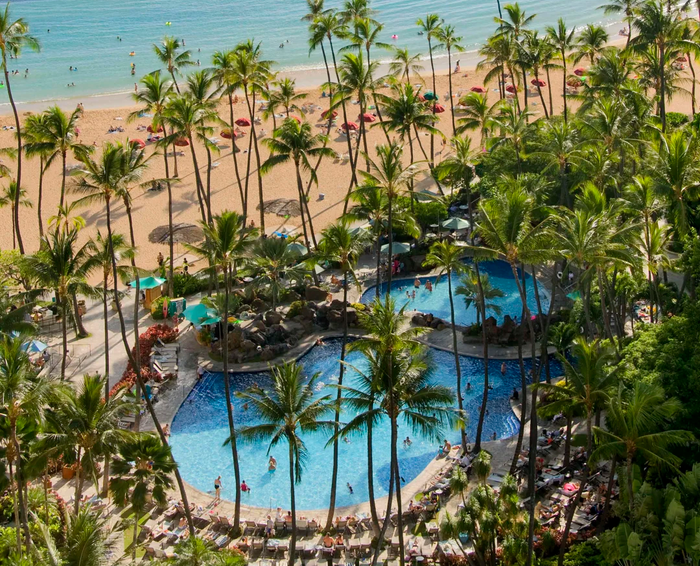 Hilton Hawaiian Village Super Pool Image Credit Hilton Hilton Hawaiian Village Super Pool Image Credit Hilton