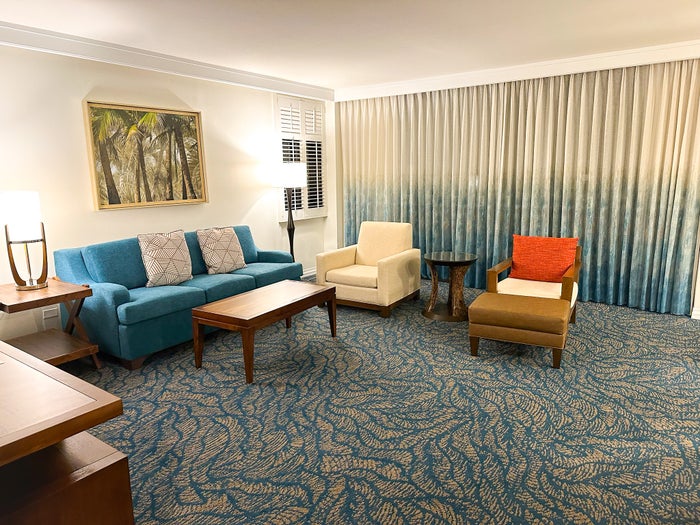Hilton Hawaiian Village living room Hilton Hawaiian Village living room