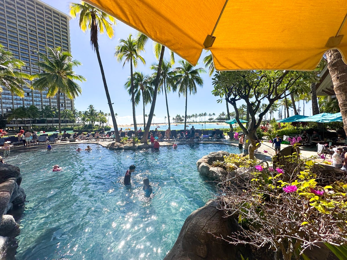 Hilton Hawaiian Village paradise pools