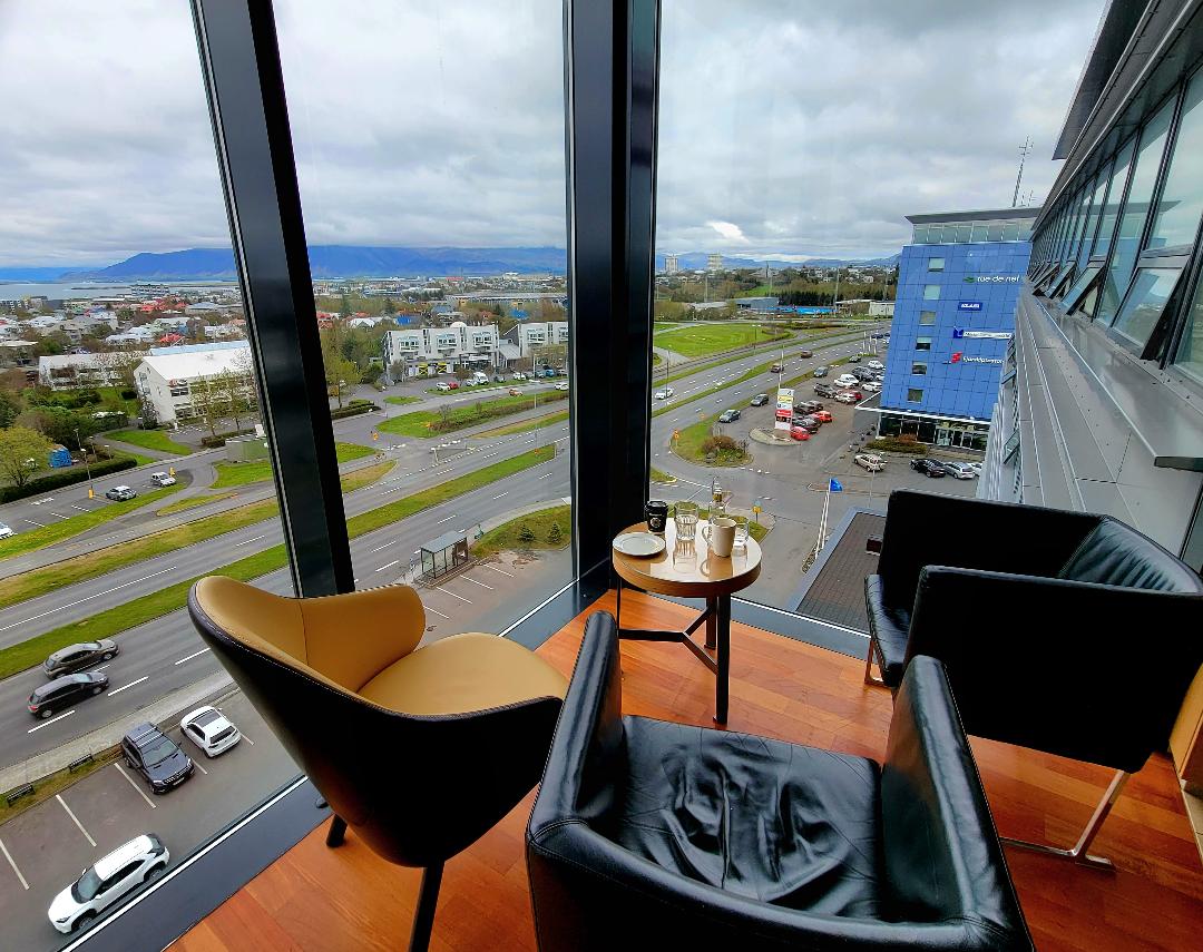 Hilton Reykjavik Nordica Corner Lounge Seat