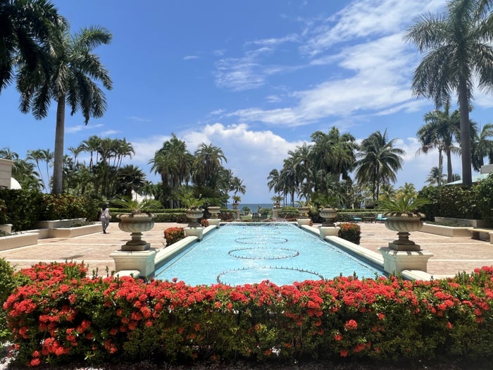 Ritz-Carlton Key Biscayne Courtyard Water fountain Ritz-Carlton Key Biscayne Courtyard Water fountain