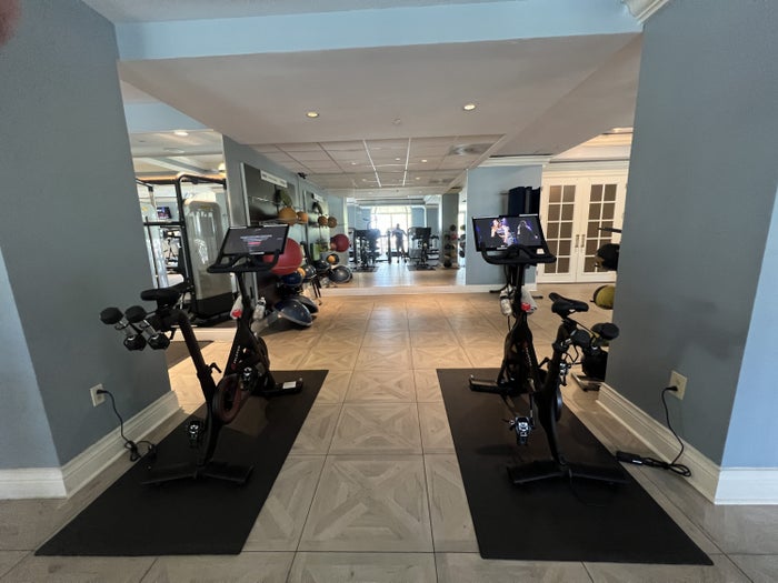 Ritz-Carlton Key Biscayne Peloton bikes Ritz-Carlton Key Biscayne Peloton bikes