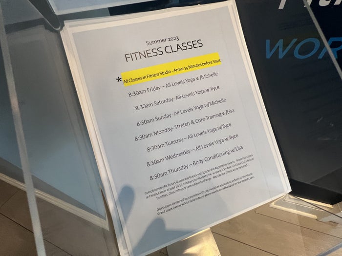 Ritz-Carlton Key Biscayne Fitness classes Ritz-Carlton Key Biscayne Fitness classes