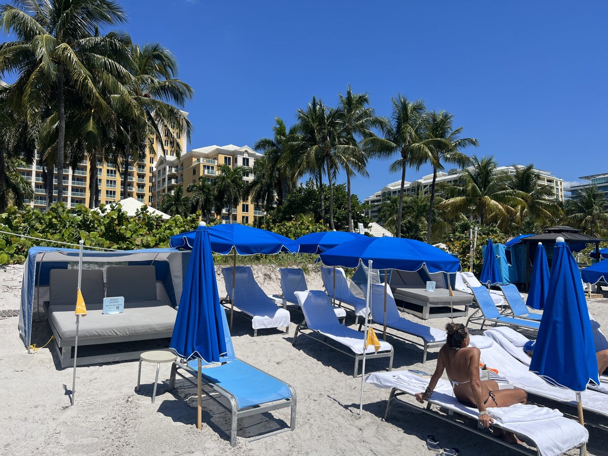 Ritz-Carlton Key Biscayne beach chairs