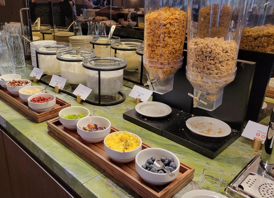 Iceland Parliament Hotel Cereal Yogurt