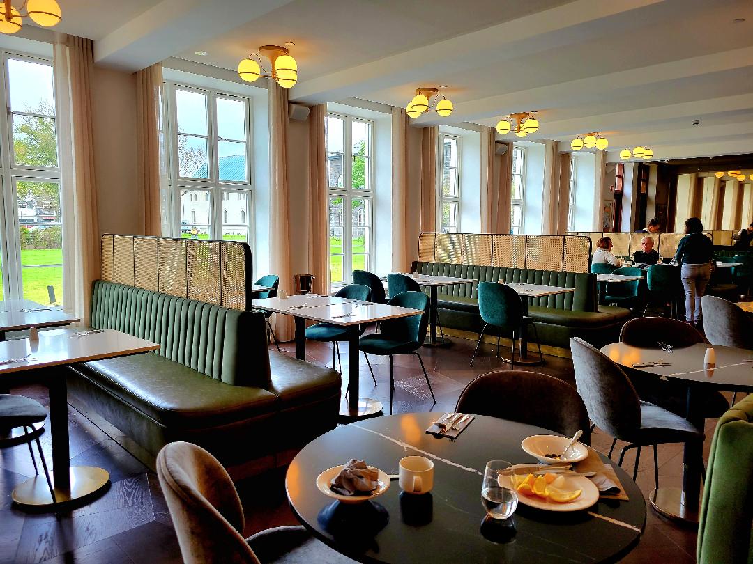 Iceland Parliament Hotel Dining Room