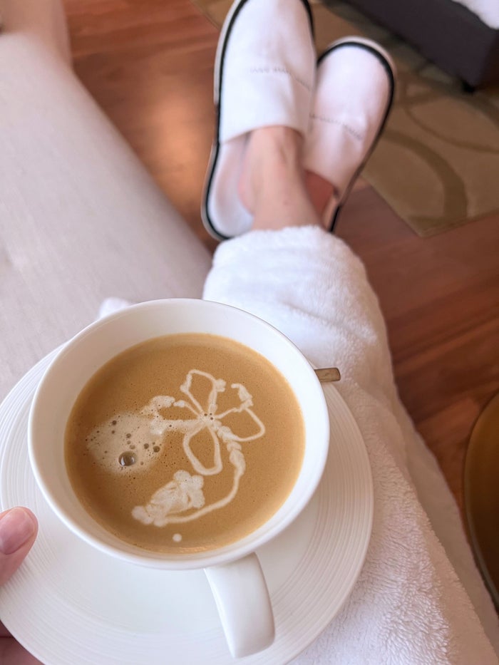 In room coffee at Park Hyatt Zurich In room coffee at Park Hyatt Zurich